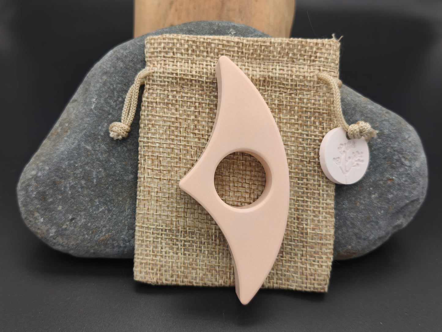 Bague de lecture artisanale gamme Classique saumon pastel – fait main en Gironde en Raysin 200