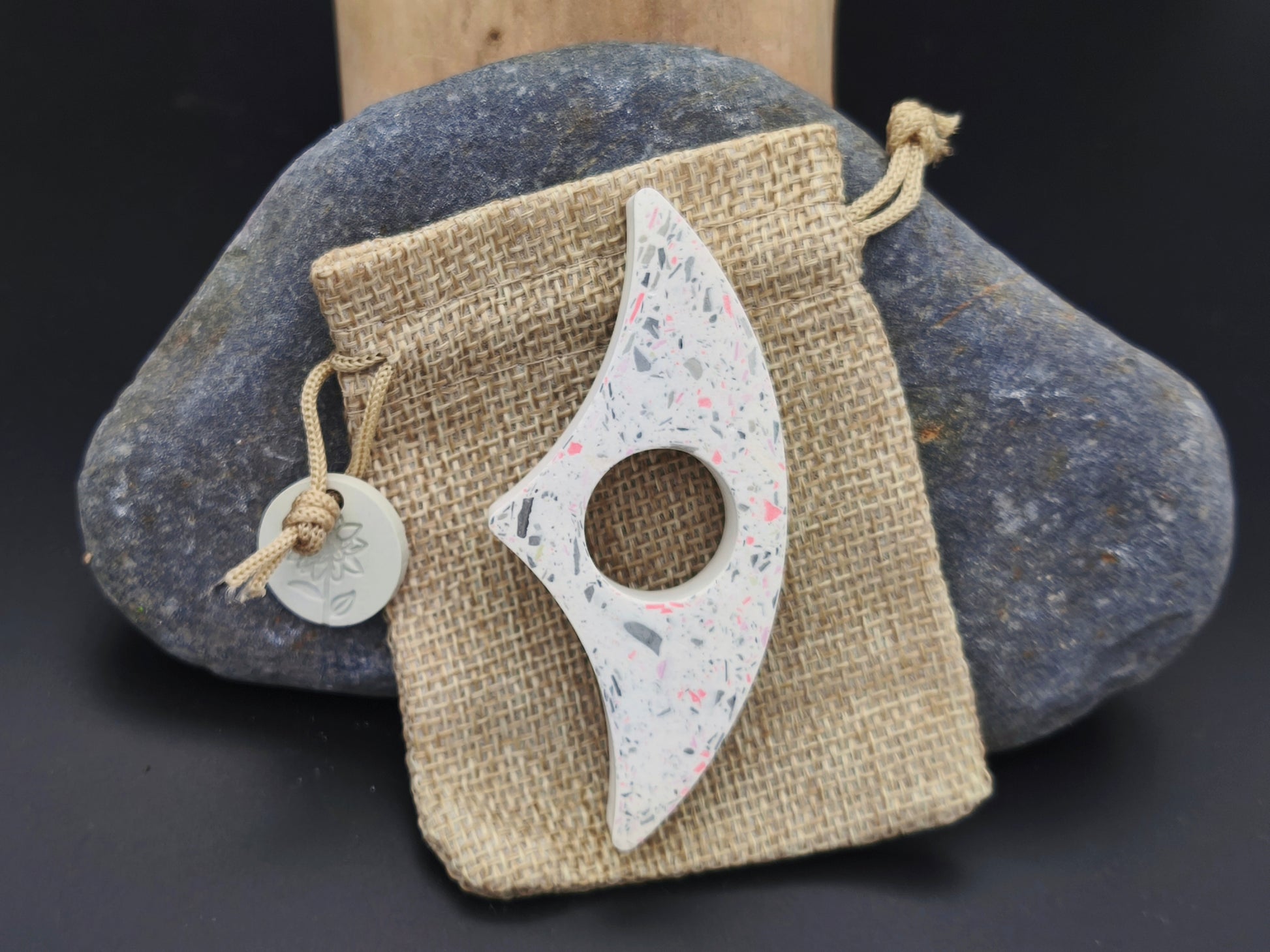 Bague de lecture légère en Raysin 200 motif marbré, fabriquée à la main en Gironde